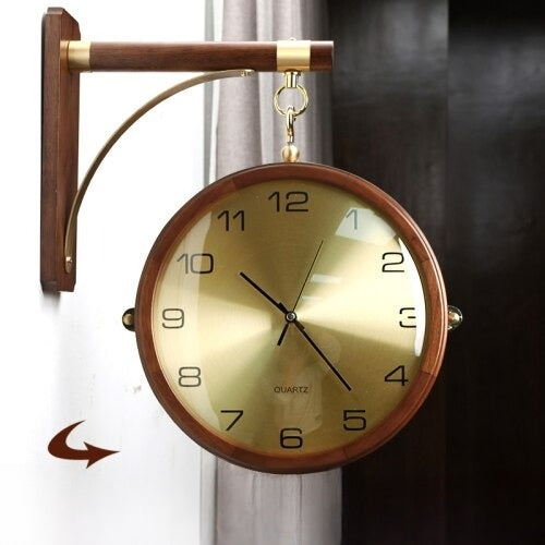 Orologio da parete Eleganza Doppia Faccia