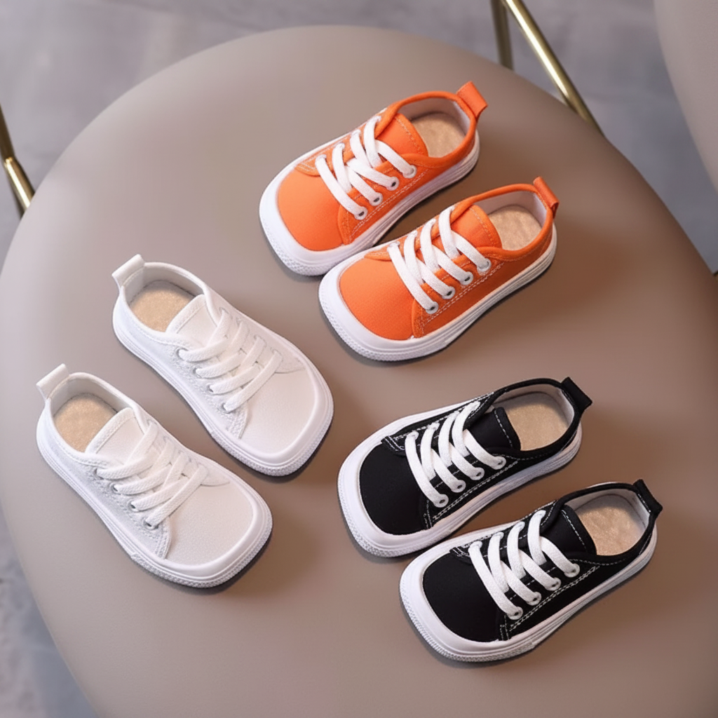 Sneakers Bambini Basse Stringate Sportive - Image 4