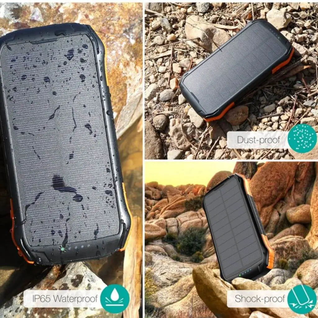 PowerBank Solare Potente – Caricatore Portatile per Avventurieri