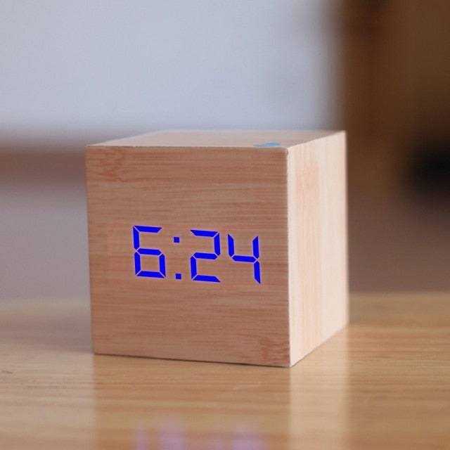 Sveglia Digitale LED Tavolo Temperatura USB - Image 8