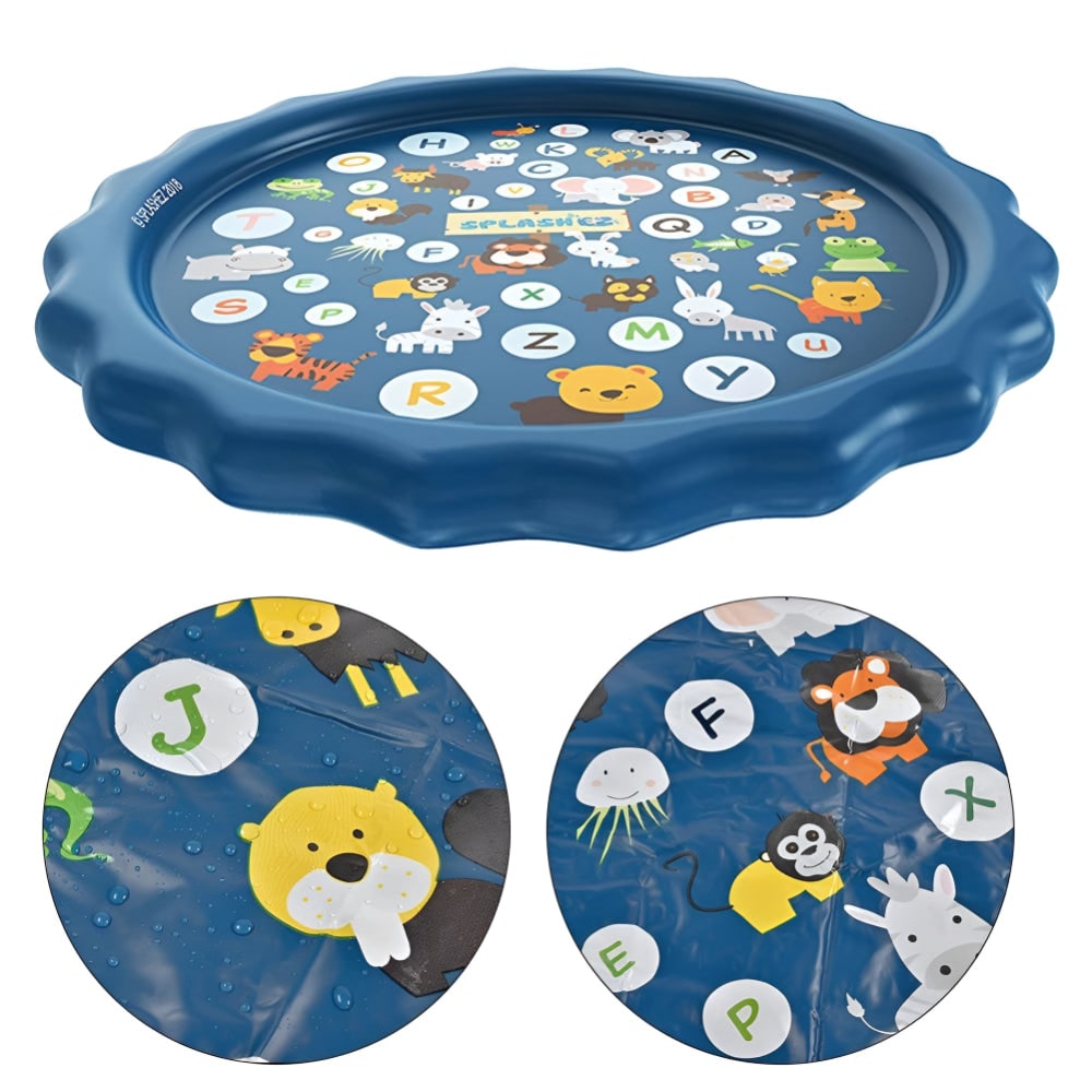 Tappeto Da Gioco Acquatico Gonfiabile Bambini Tappeto Splash - Image 2
