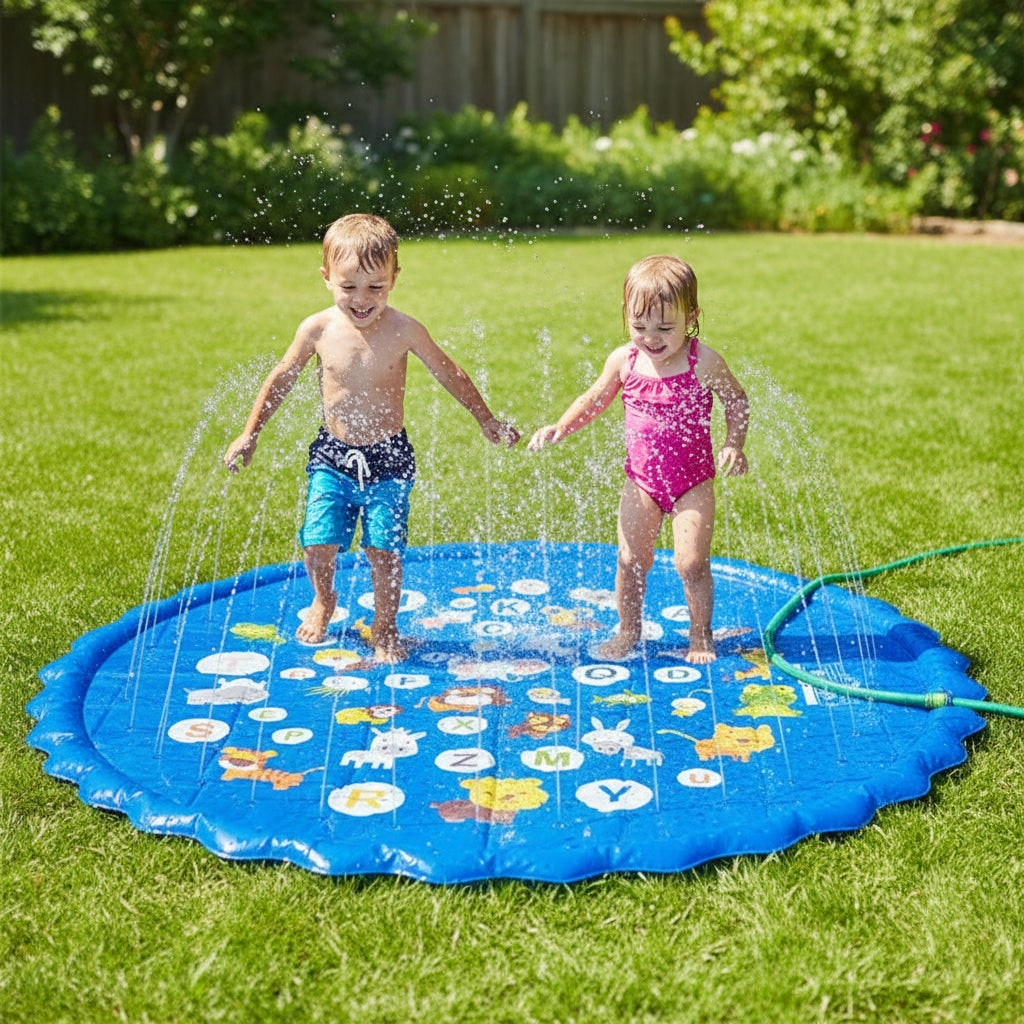 Tappeto Sprinkler Piscina Gioco D’Acqua Divertente - Image 4