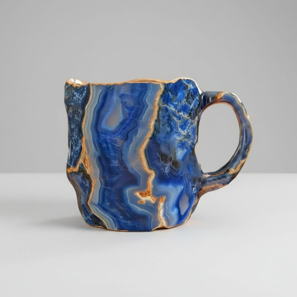 Tazza Decorativa Artigianale Design Unico E Naturale - Image 8