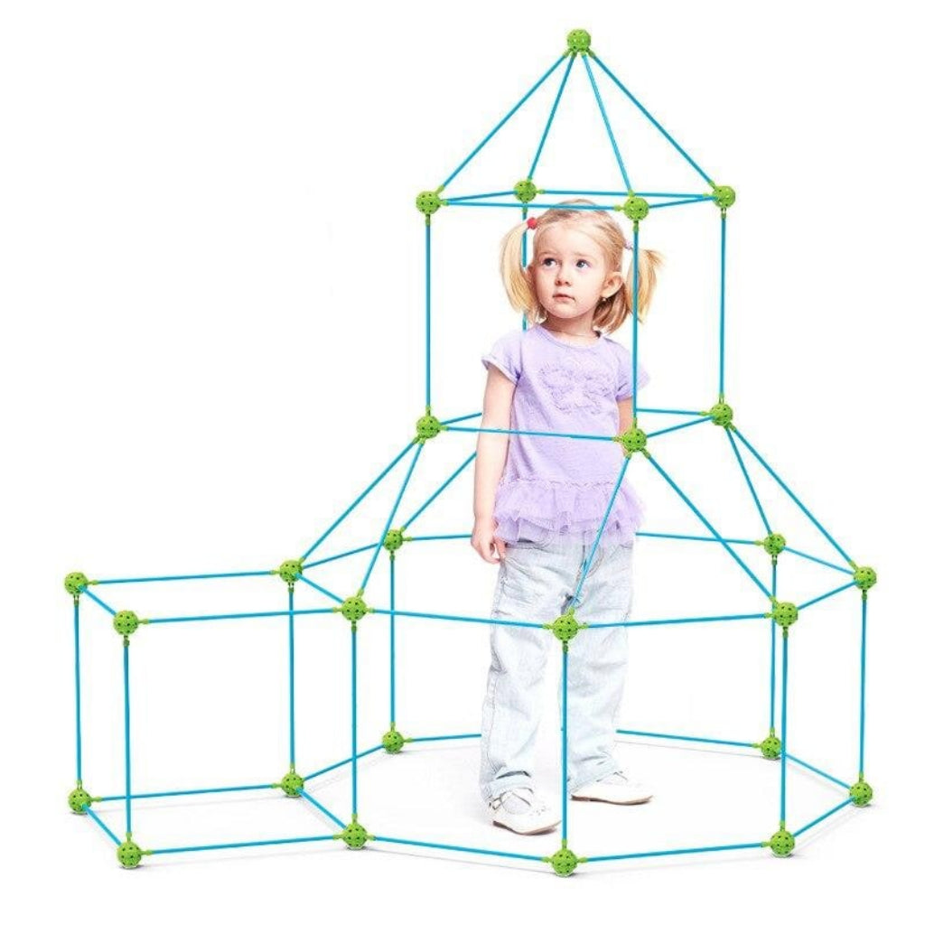 Tent Building Kit Creative Play Set Imagination Development - Image 5