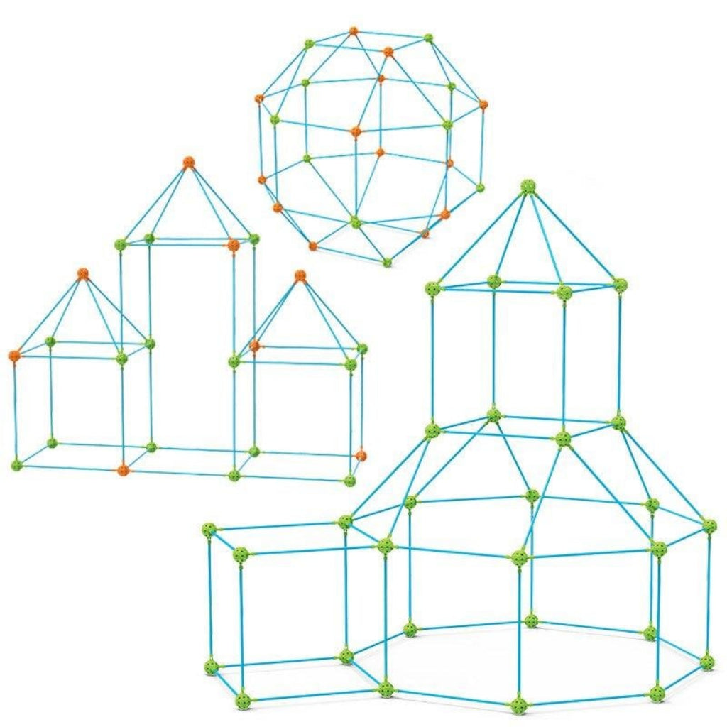 Tent Building Kit Creative Play Set Imagination Development - Image 6