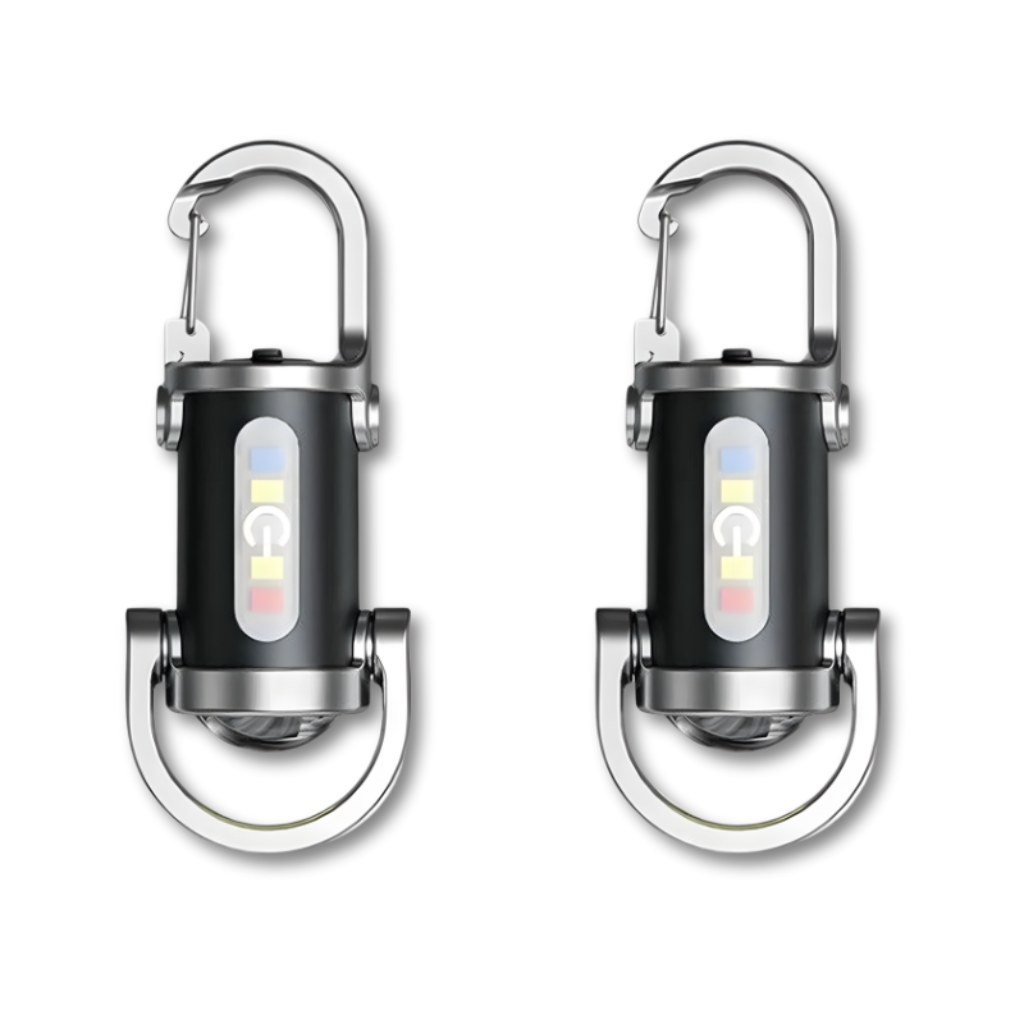 Torcia Portatile Clip Portachiavi Luce - Image 3