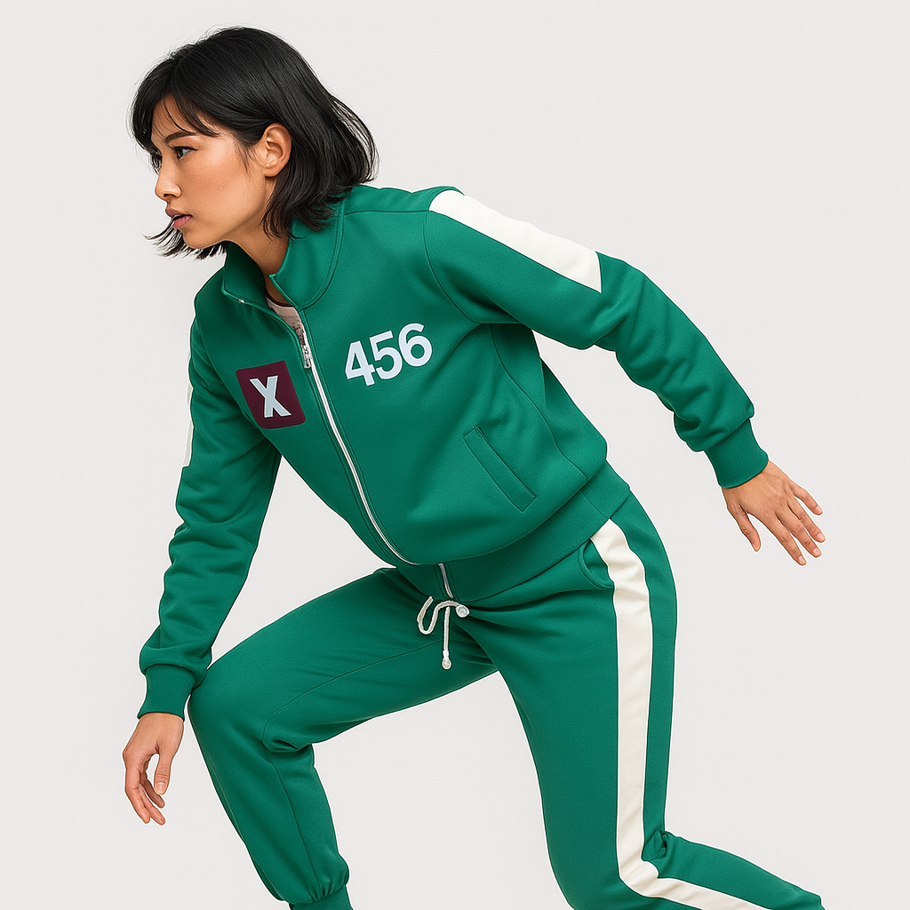 Tuta Da Gioco Tuta Verde Women's Sportiva E Casual - Image 7