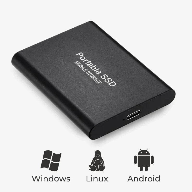 External SSD Storage USB Portable Data Storage Fast Transfer