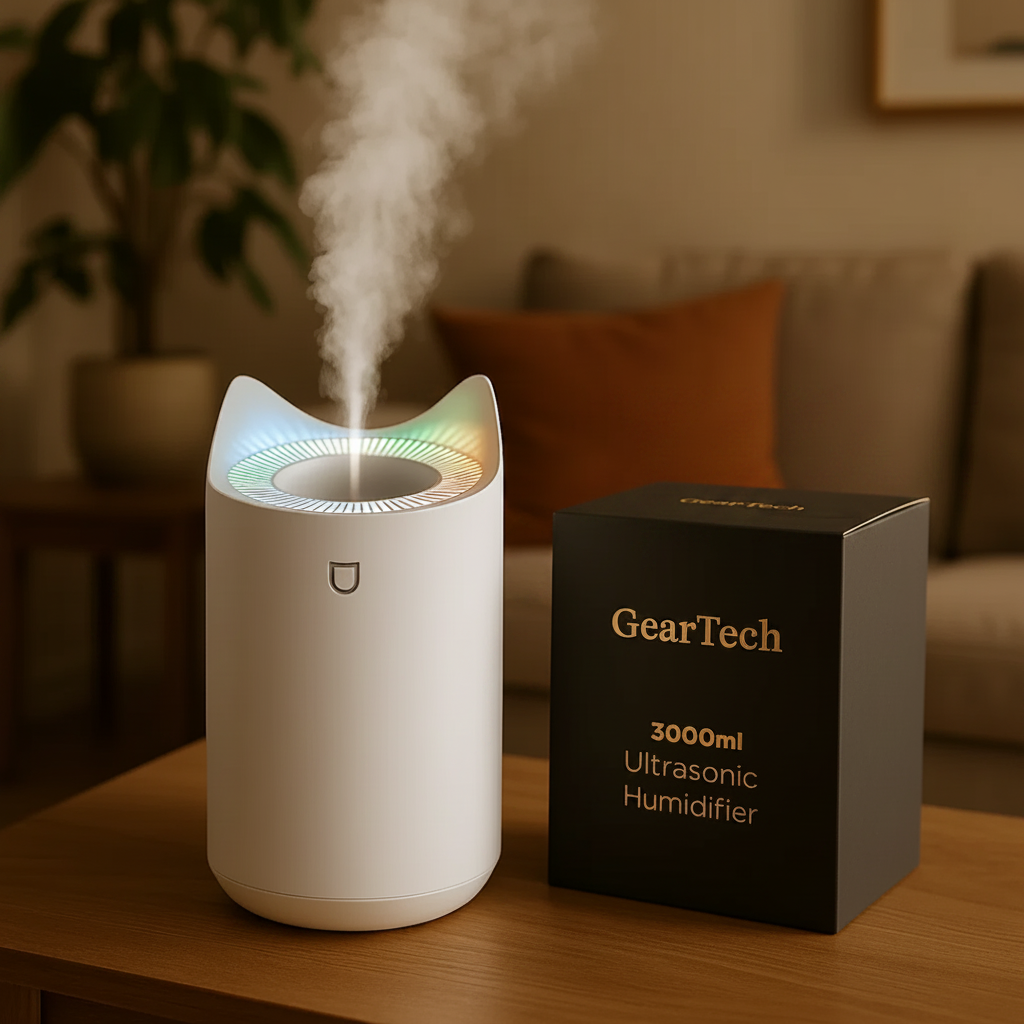 Umidificatore Elettrico Compatto Casa E Ufficio - Image 16