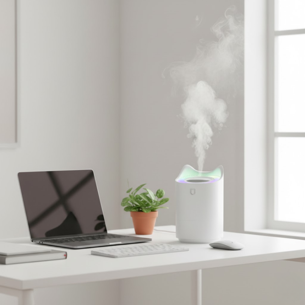 Umidificatore Elettrico Compatto Casa E Ufficio - Image 2