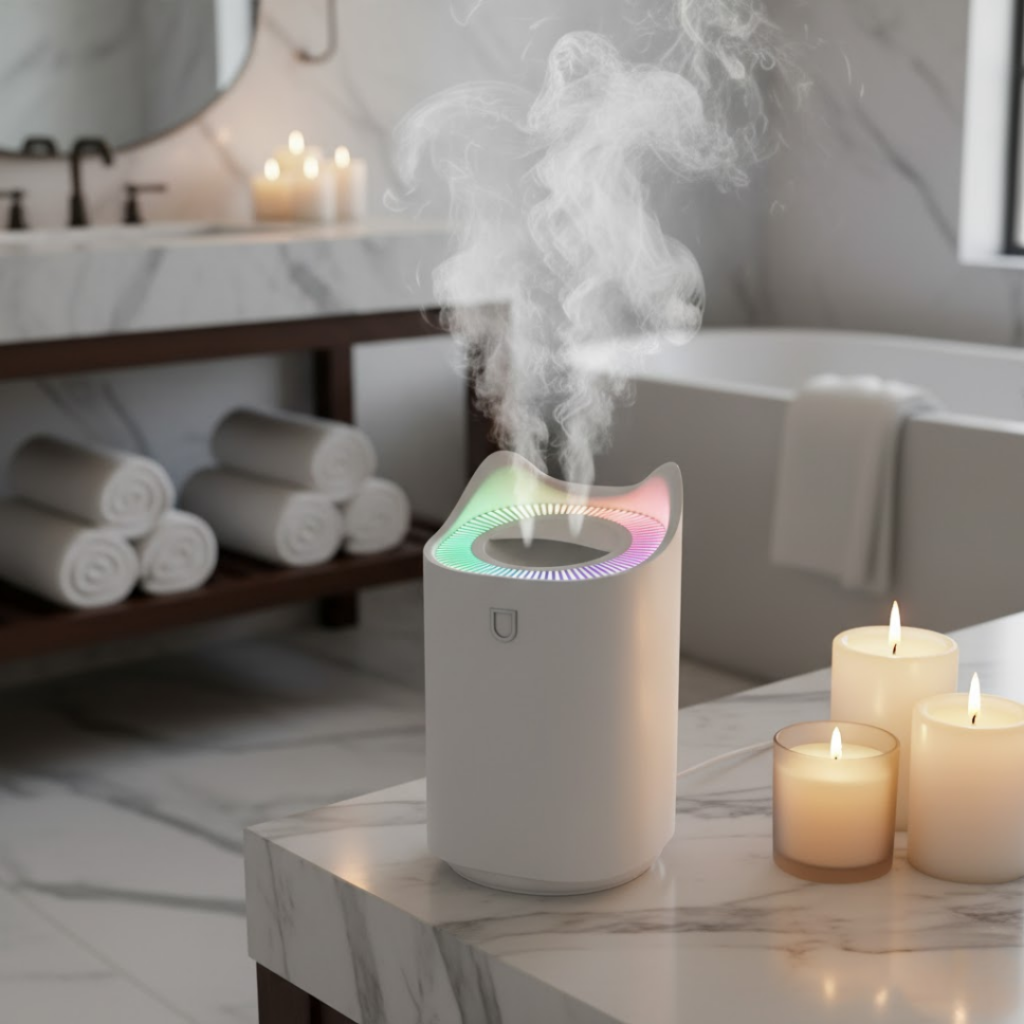 Umidificatore Elettrico Compatto Casa E Ufficio - Image 7