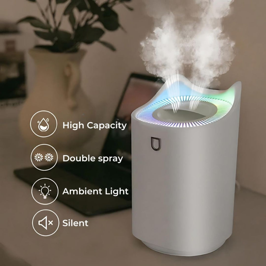 Umidificatore Elettrico Compatto Casa E Ufficio - Image 9