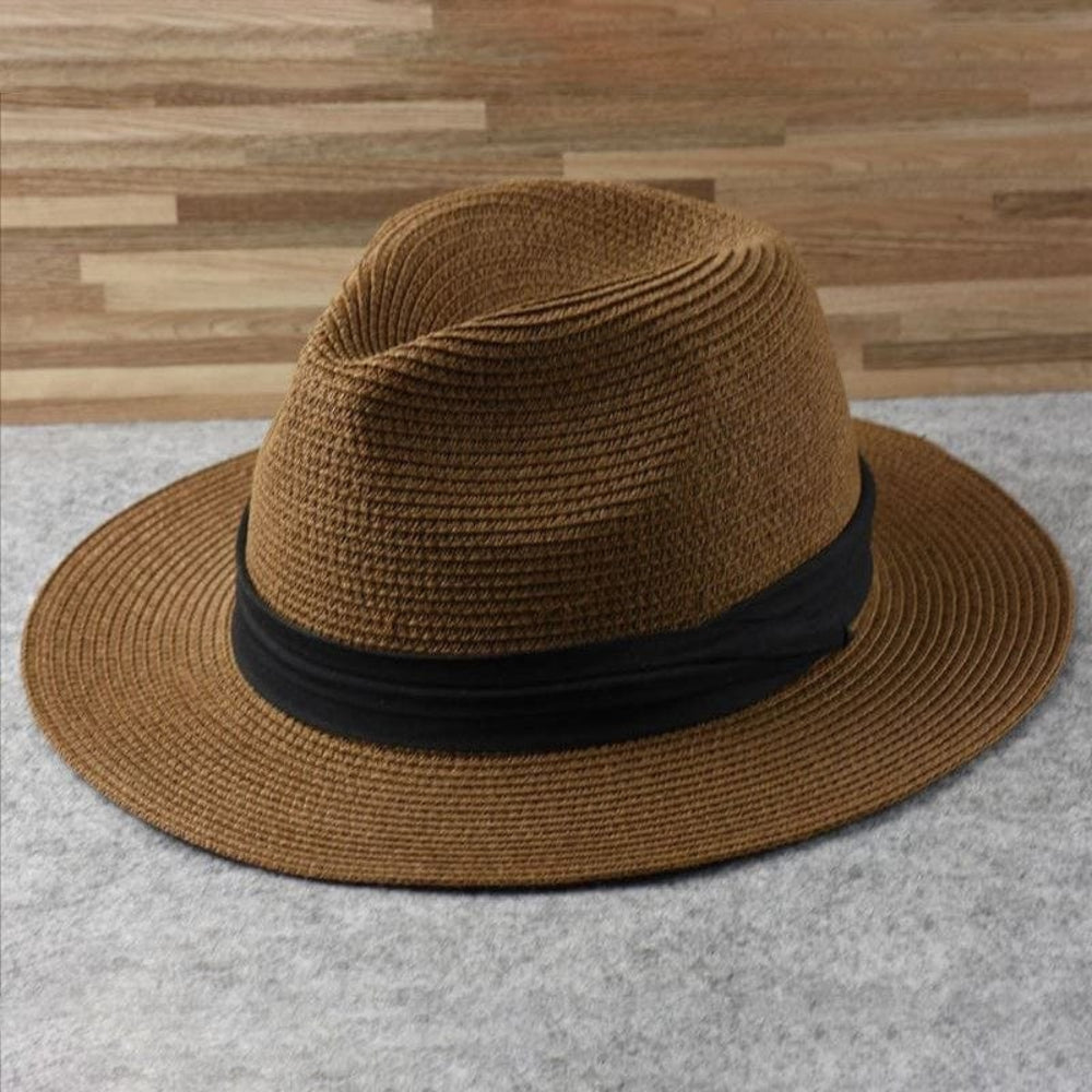 Uomo Cappello Panama Tesa Larga | Cappello Fedora - Image 12