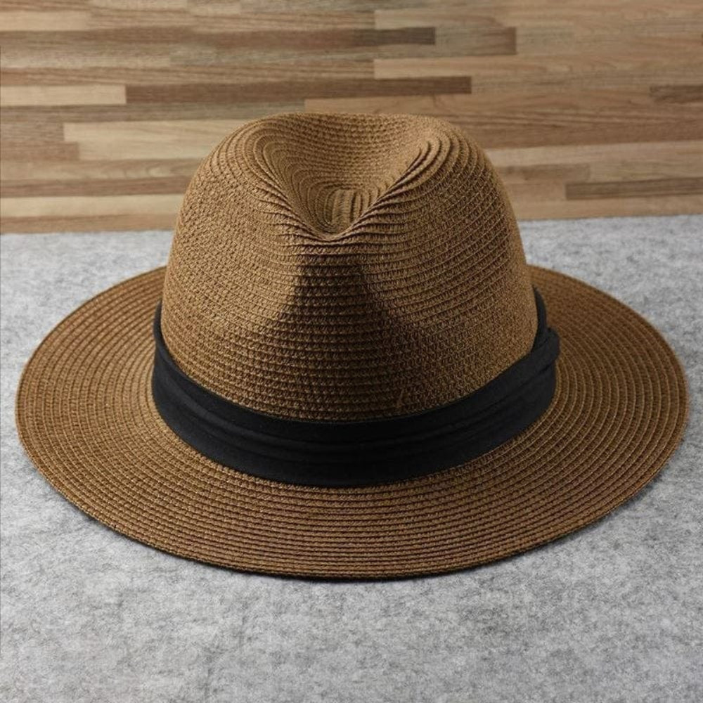 Uomo Cappello Panama Tesa Larga | Cappello Fedora - Image 13
