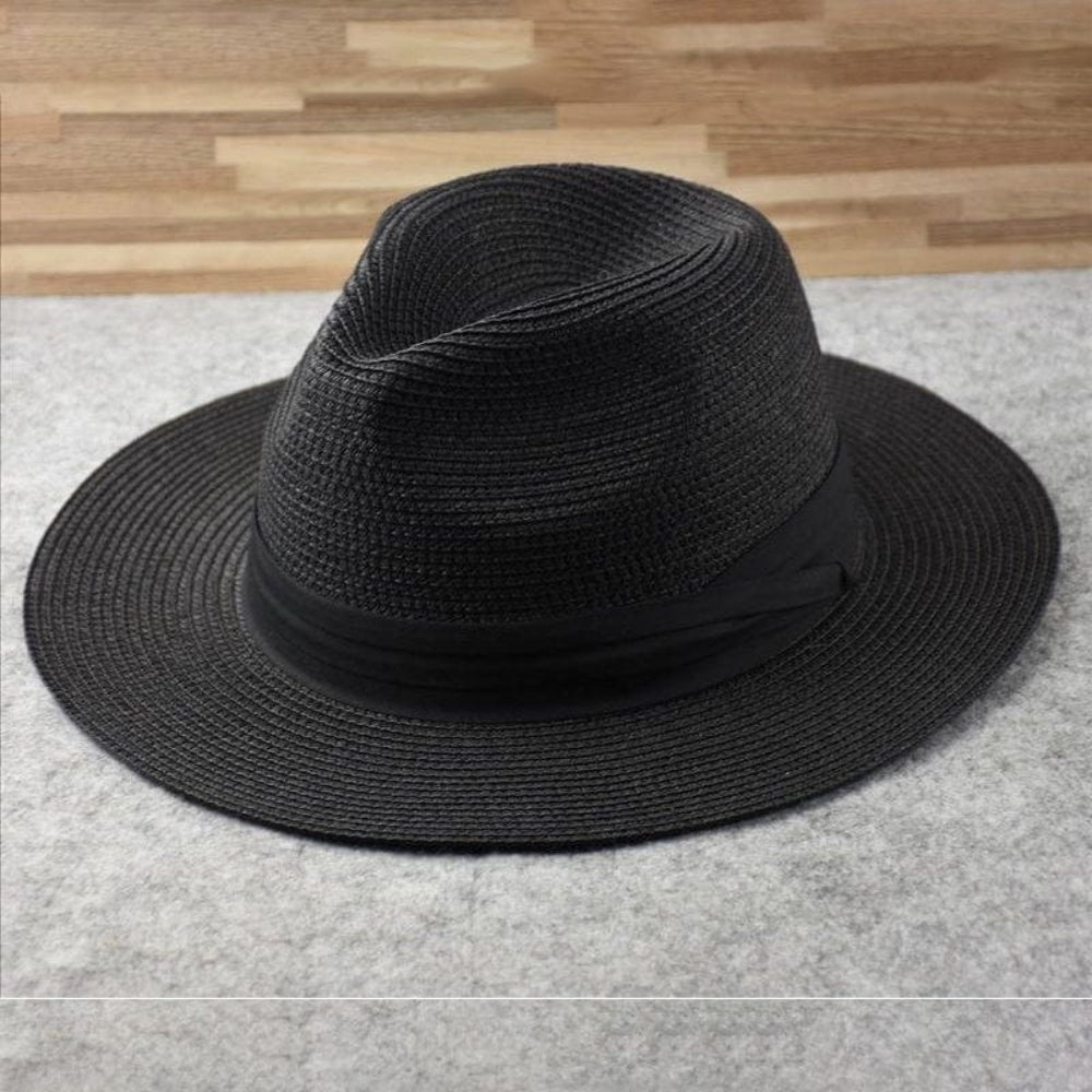 Uomo Cappello Panama Tesa Larga | Cappello Fedora - Image 7