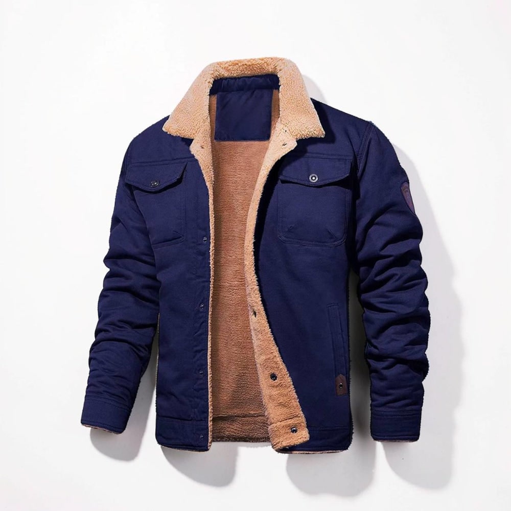 Uomo Giacca Bomber Invernale Tasche | Giacca Casual - Image 3