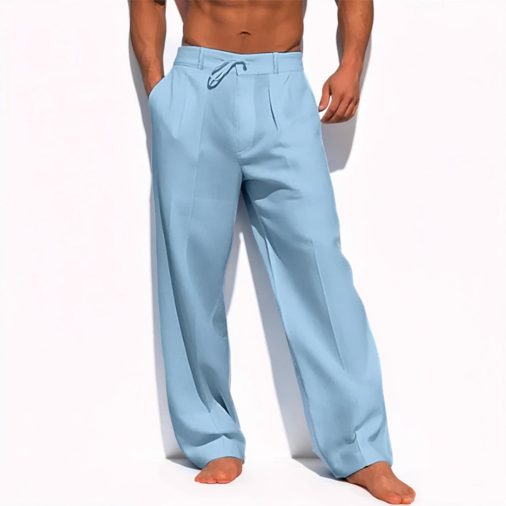 Uomo Pantaloni Casual Gamba Dritta | Pantaloni Mare - Image 5