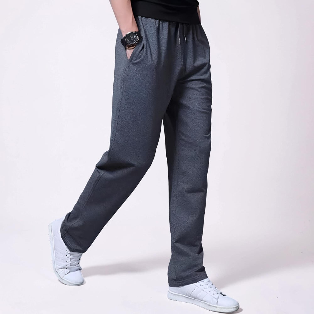 Uomo Pantaloni Jogger Larghi Coulisse | Pantaloni Casual - Image 3
