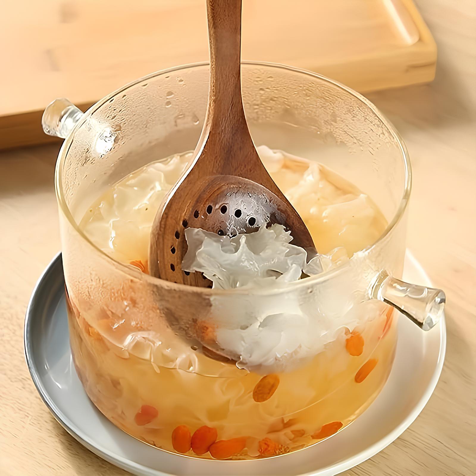 Kitchenware Set Wooden Cooking Spoons Natural Teak Daily Cooking