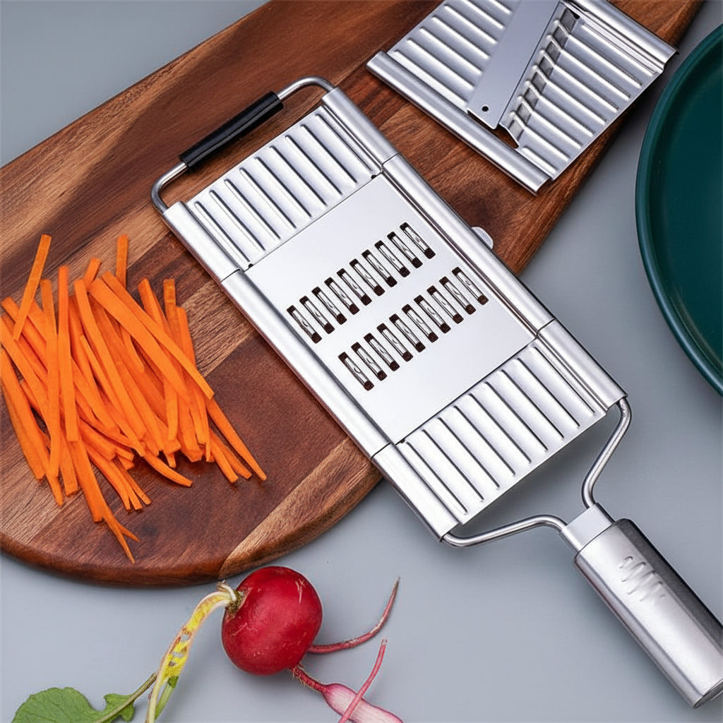 Vegetable Cutter Stainless Steel Multifunctional Cutting Grater Peeler