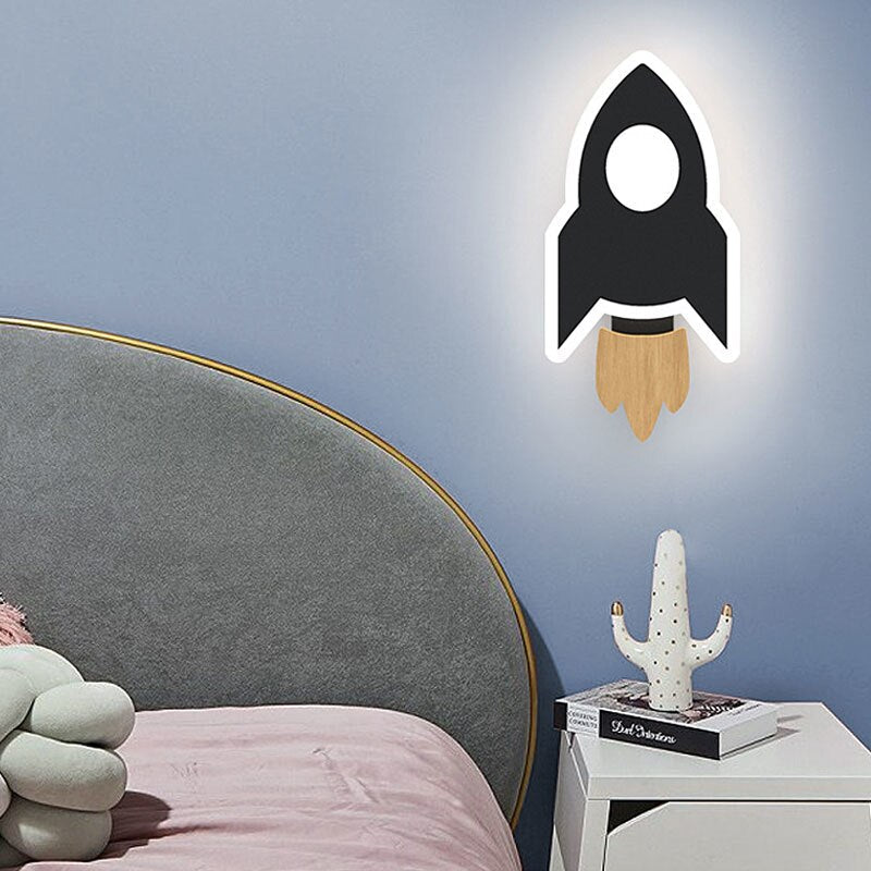 GlowFantasy - Lampada da parete LED per cameretta bambini