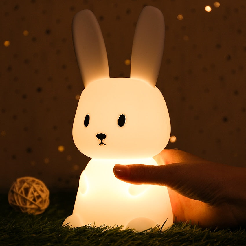Bunny Touch LED Night Lamp for Children