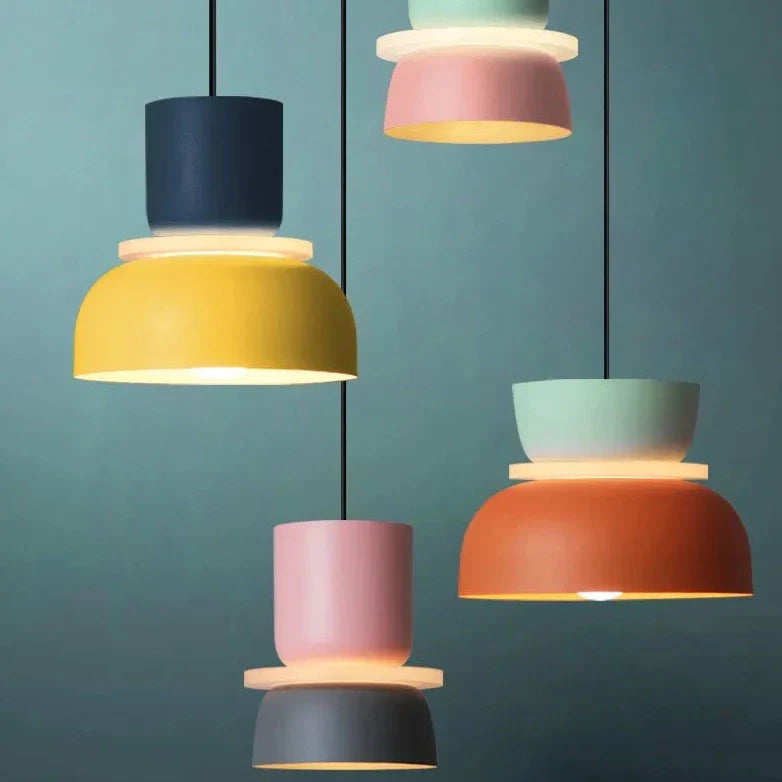 Lampada a sospensione in stile Macaron nordico