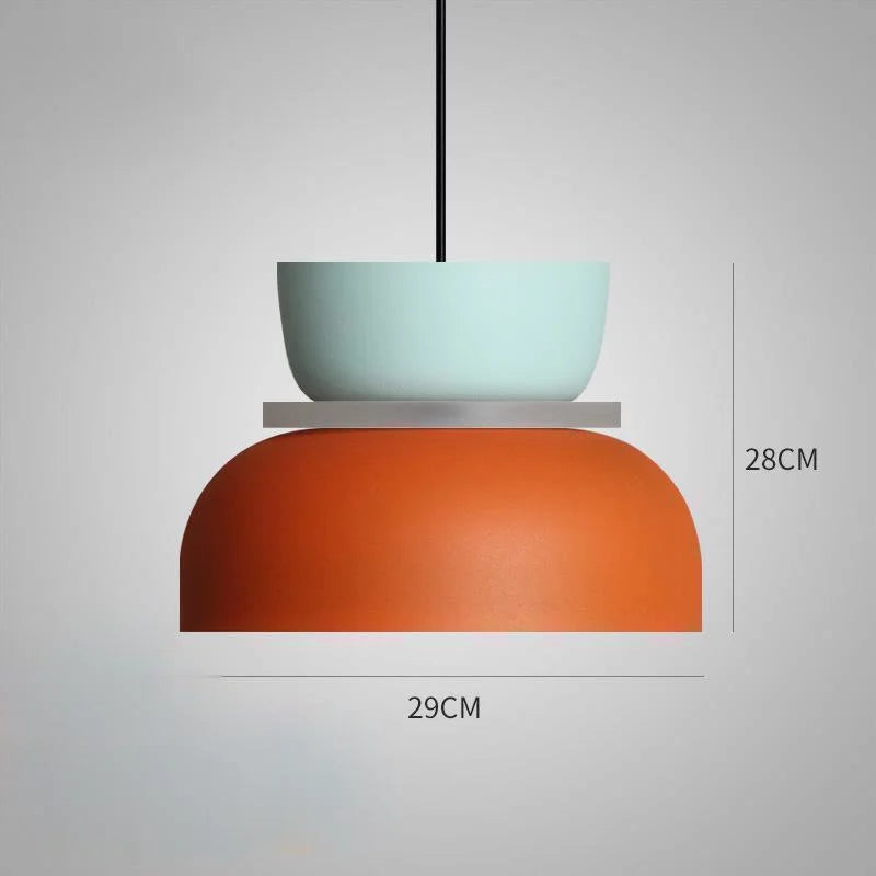 Lampada a sospensione in stile Macaron nordico