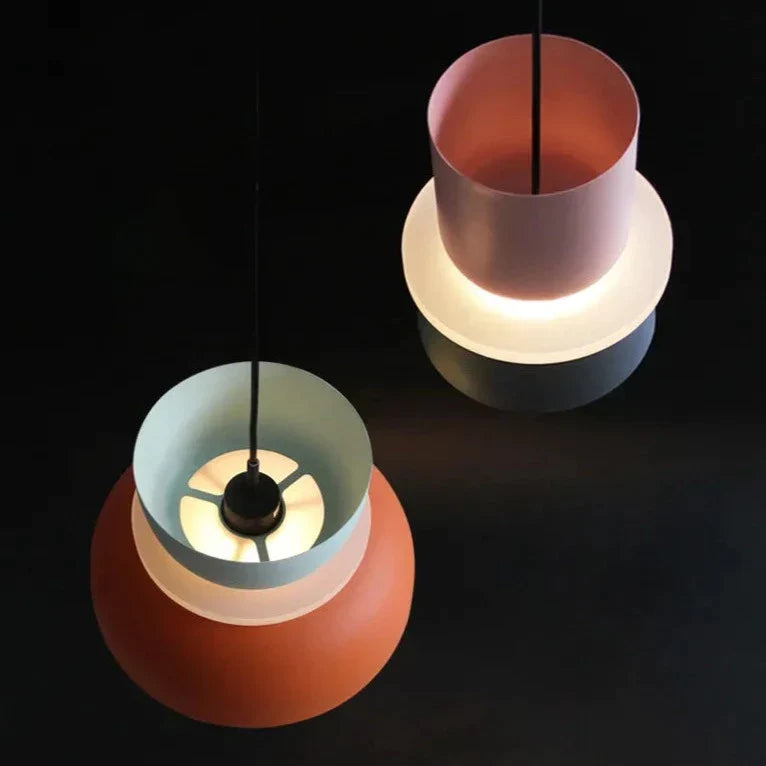 Lampada a sospensione in stile Macaron nordico