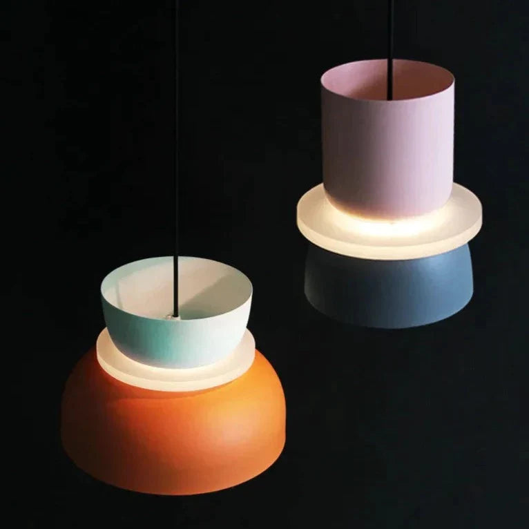 Lampada a sospensione in stile Macaron nordico
