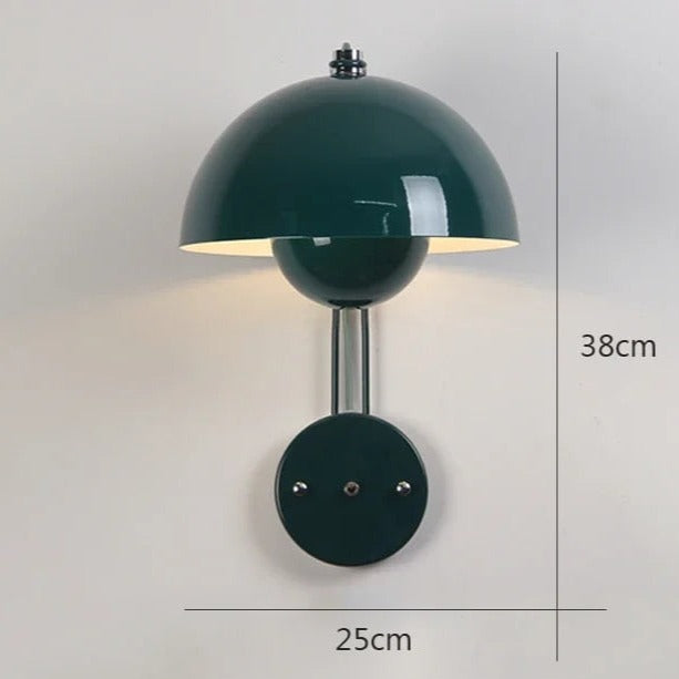 NightBud - Modern Wall Lamp with Mushroom Design