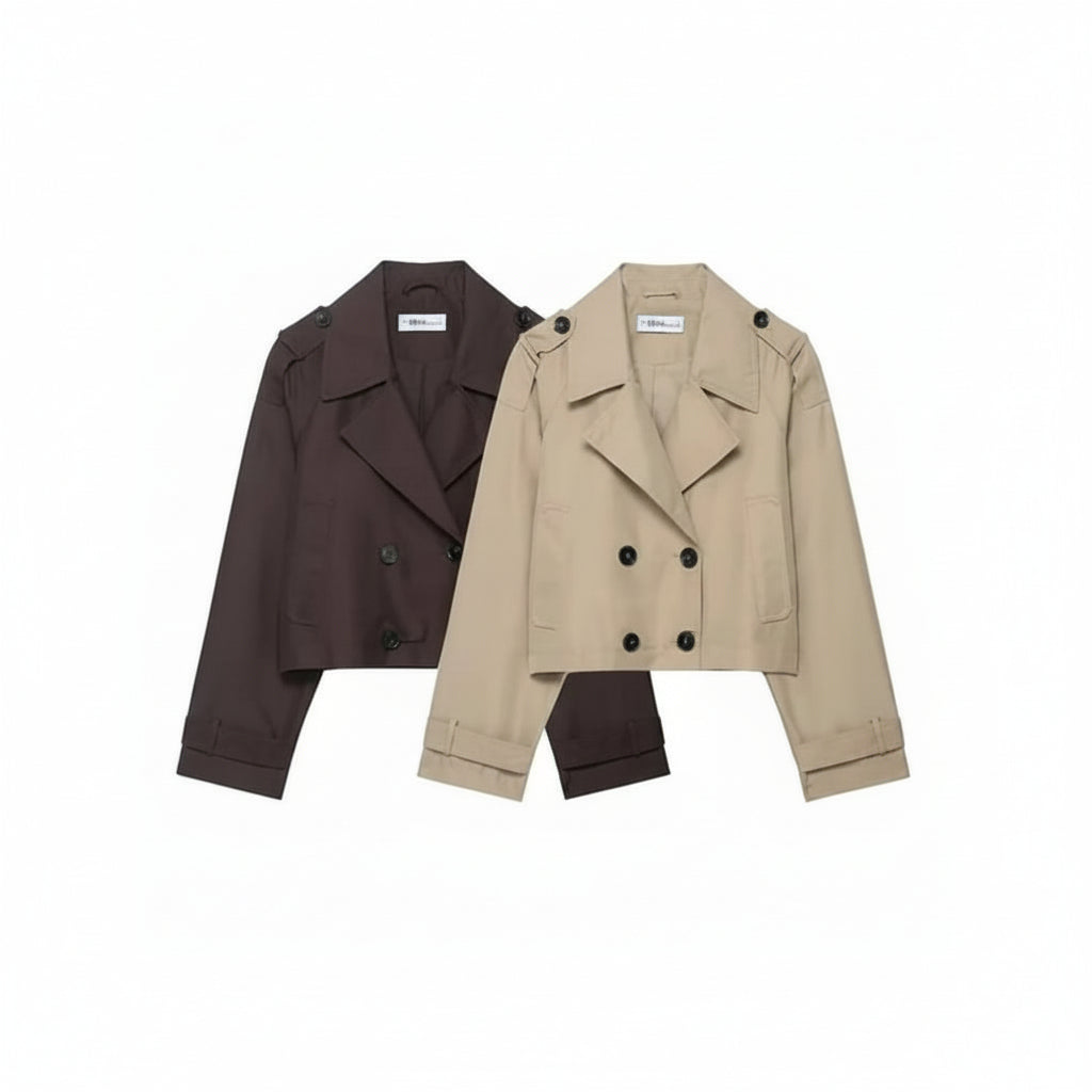 Women's Cappotto Corto Giacca | Casual Outerwear - Image 1