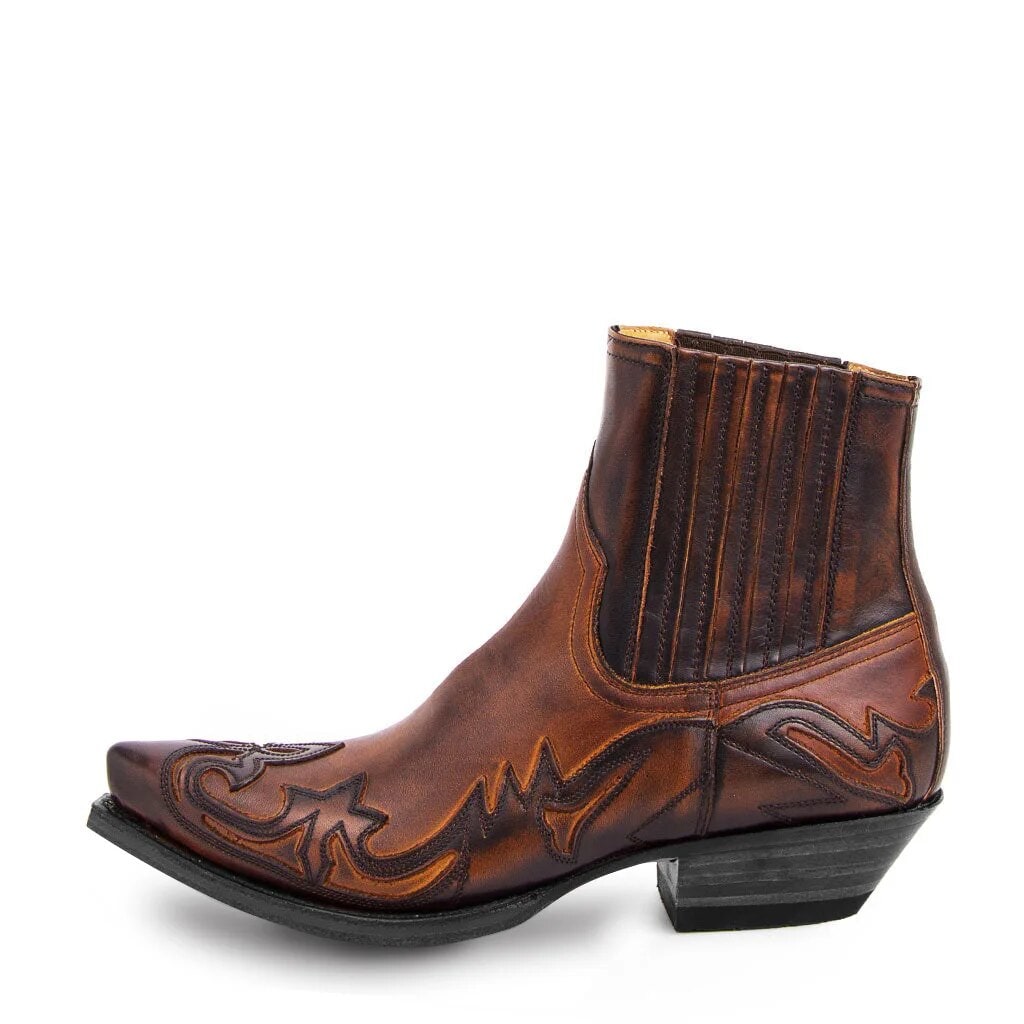 Women's Cowboy Stivali Western S Chunky | Cowboy Boots - Image 2