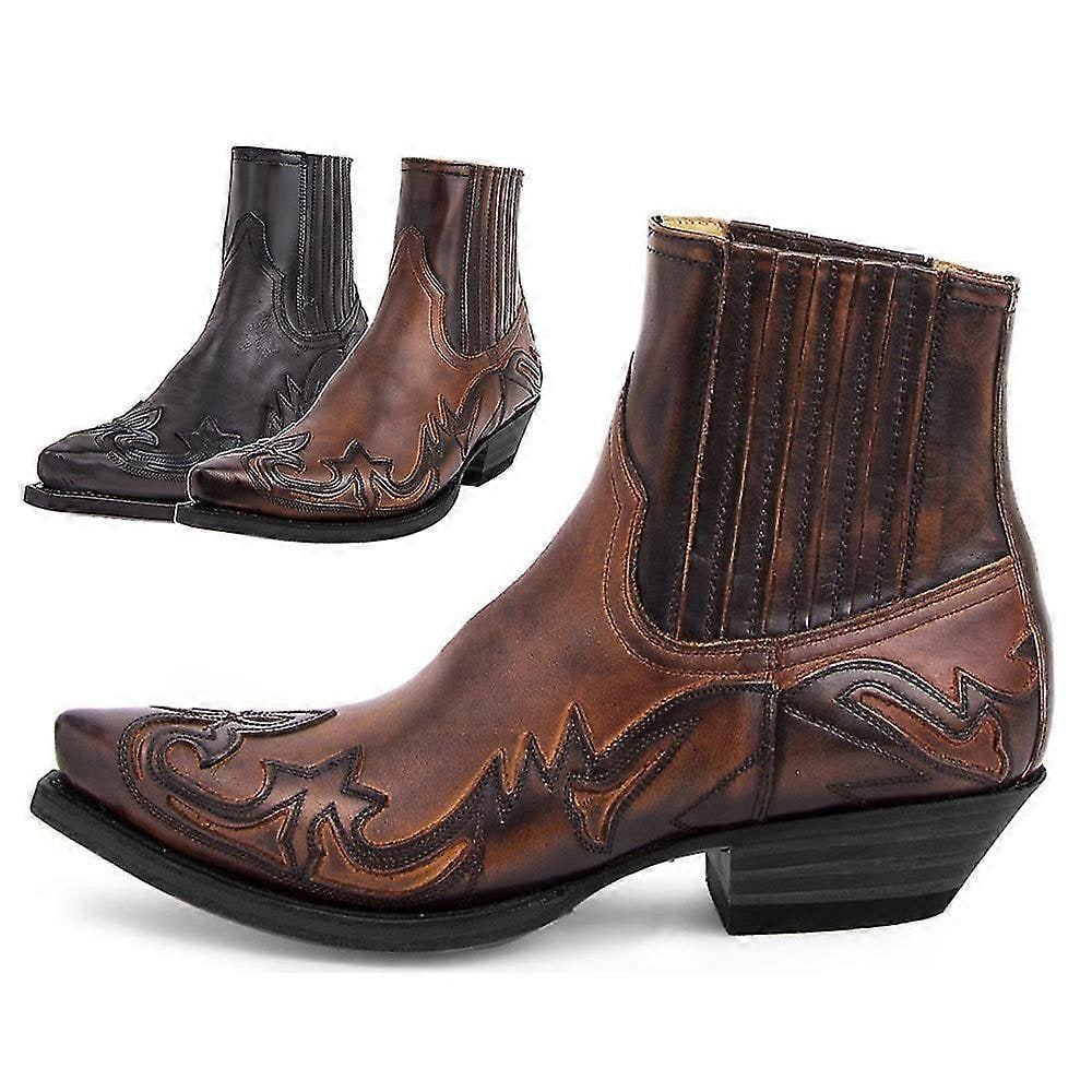 Women's Cowboy Stivali Western S Chunky | Cowboy Boots - Image 4