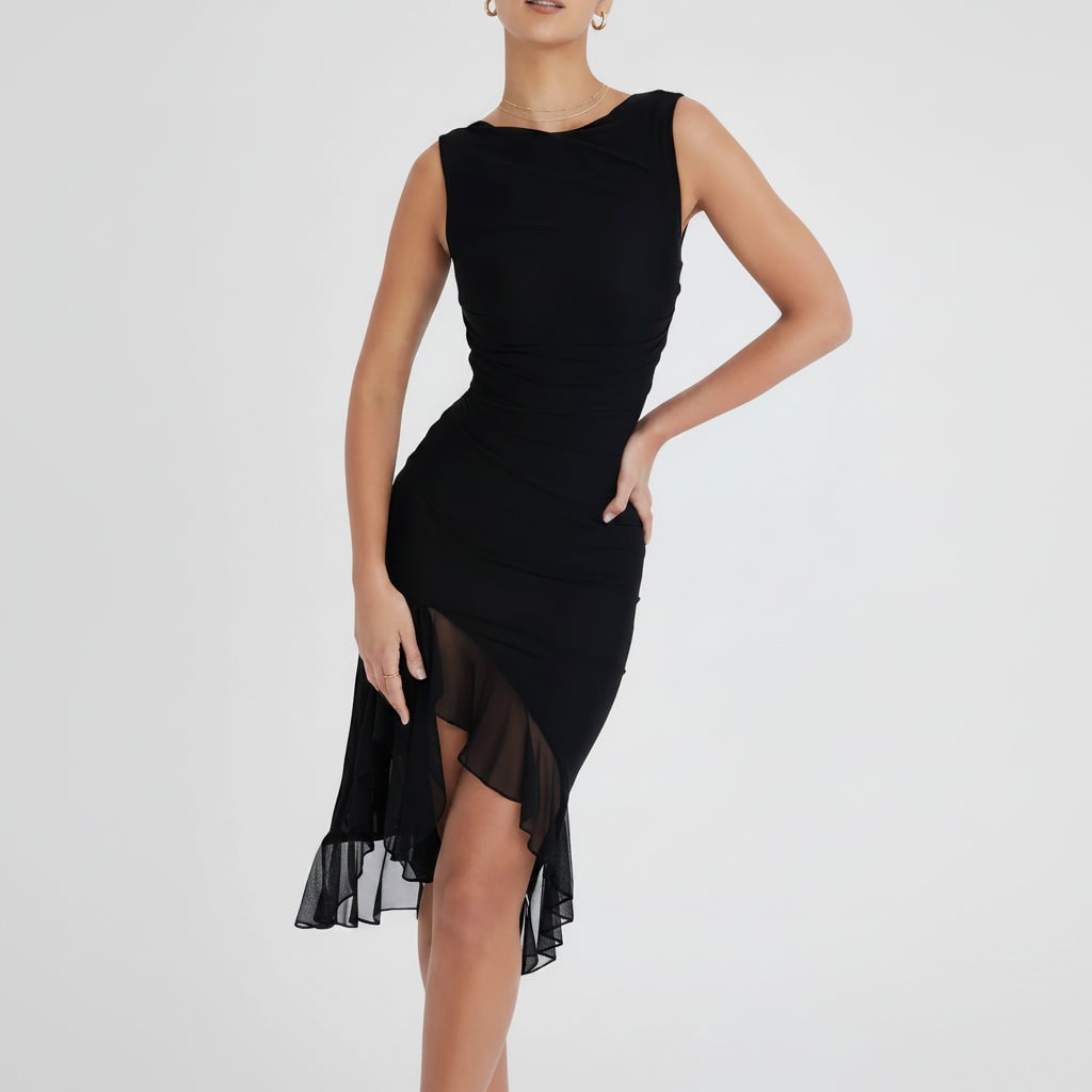 Women's Da Cocktail Abito Midi Sleeveless | Party Dress - Image 2