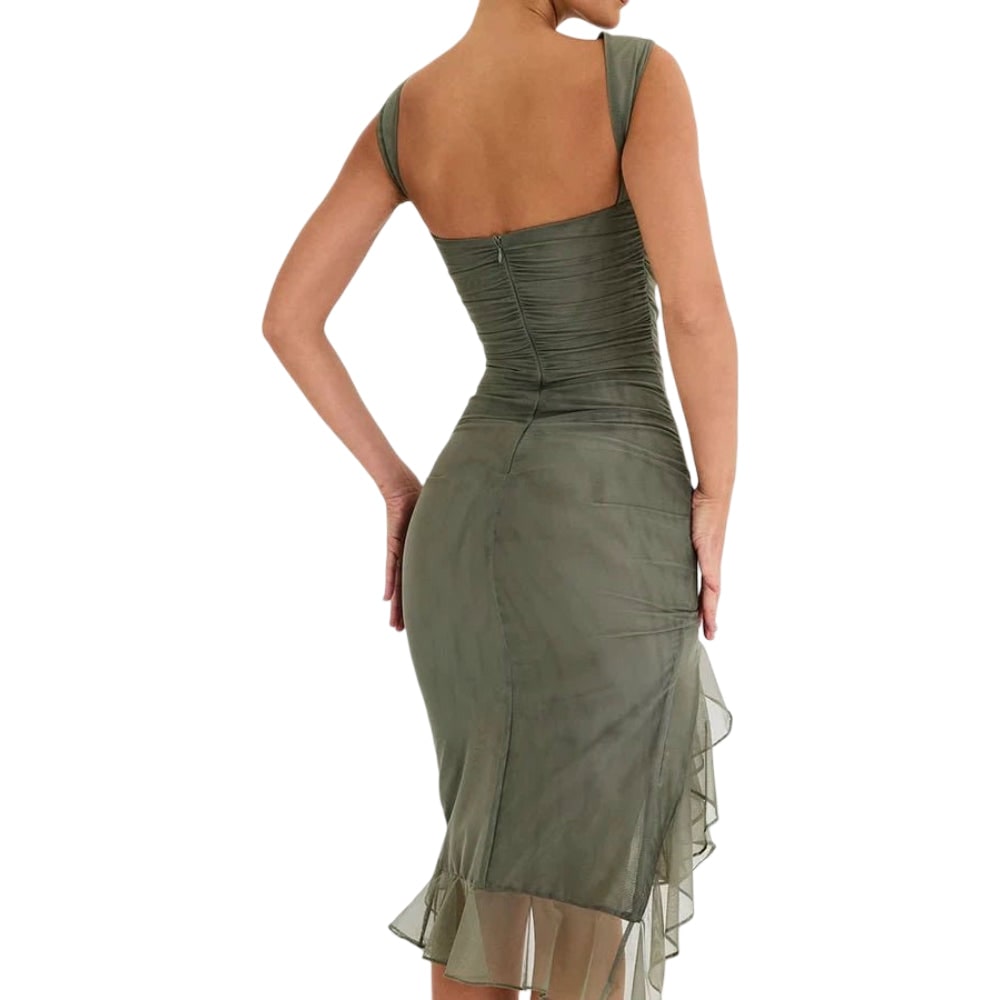 Women's Da Cocktail Abito Midi Sleeveless | Party Dress - Image 7