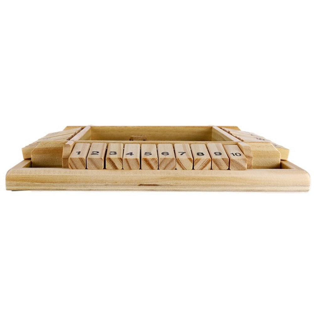 Women's Family Board Game Shut the Box Classic Wooden Fun Math Board Game - Image 3