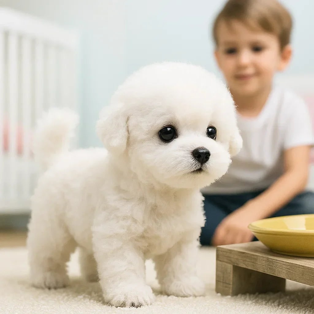 Women's Robot Puppy Plush Dog Toy Interactive Companion Realistic Dog Toy - Image 1
