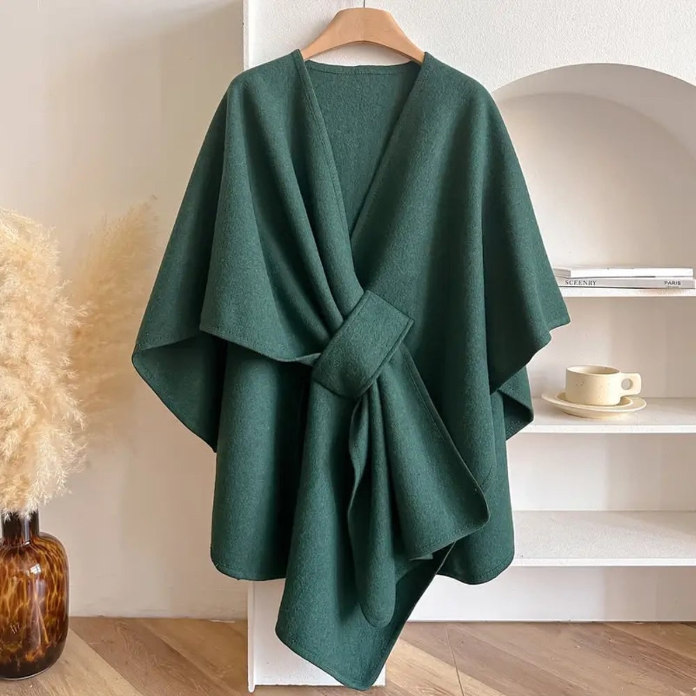 Women's Scialle Elegante Poncho Wrap | Shawl - Image 4