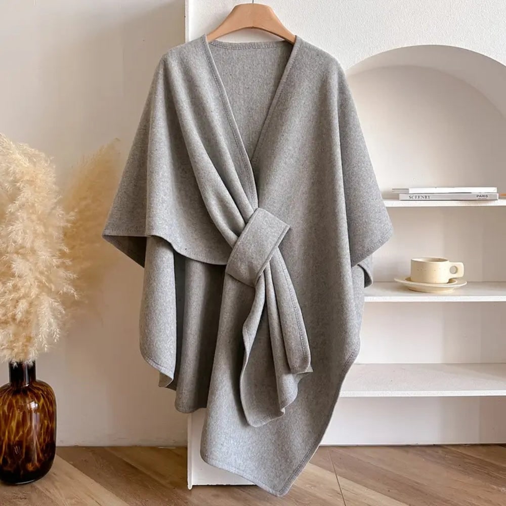 Women's Scialle Elegante Poncho Wrap | Shawl - Image 8