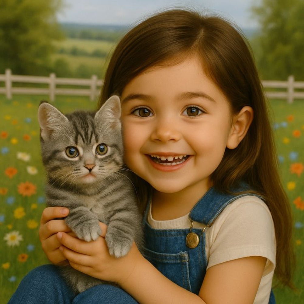 Realistic Interactive Grey Tabby Robot Kitten – Walking & Meowing Electronic Pet Toy - Image 4